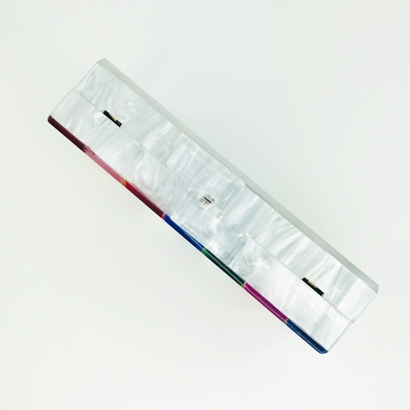 Acrylic Party Box in Triangle Multicolor - Picture 7 of 8